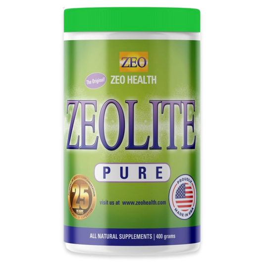 Zeolite Pure – 100% Natural Detox Mineral Clay (400g)